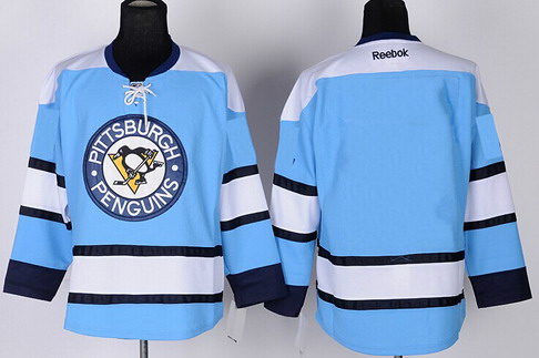 Pittsburgh Penguins Blank Light Blue Jersey Pittsburgh Penguins Blank Light Blue Jersey