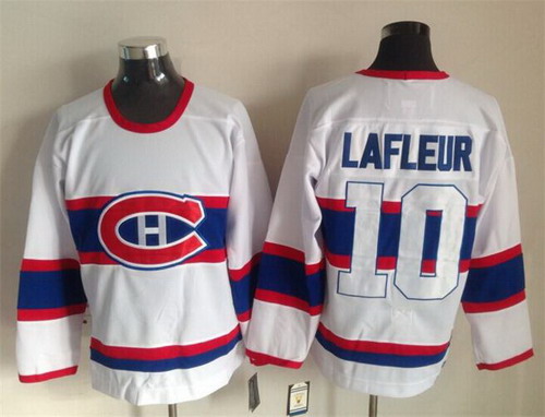 Montreal Canadiens #10 Guy Lafleur Red Throwback CCM Jersey