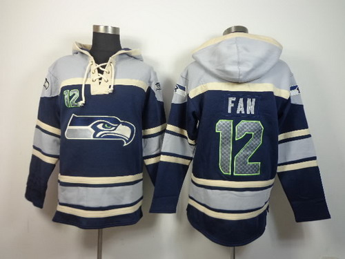 Seattle Seahawks #12 Fan 2014 Navy Blue Hoodie Seattle Seahawks #12 Fan 2014 Navy Blue Hoodie