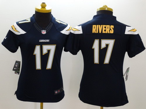 Nike San Diego Chargers #17 Philip Rivers 2013 Navy Blue Limited Womens Jersey Nike San Diego Chargers #17 Philip Rivers 2013 Navy Blue Limited Womens Jersey