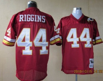 Washington Redskins #44 John Riggins Red Throwback Jersey