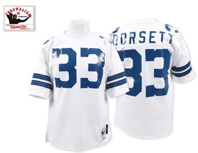 Dallas Cowboys #33 Tony Dorsett White Throwback Jersey Dallas Cowboys #33 Tony Dorsett White Throwback Jersey