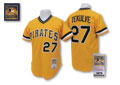 Pittsburgh Pirates #27 Kent Tekulve Yellow Throwback Jersey Pittsburgh Pirates #27 Kent Tekulve Yellow Throwback Jersey