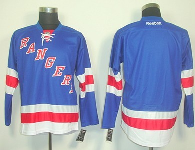 New York Rangers Blank Light Blue Jersey New York Rangers Blank Light Blue Jersey