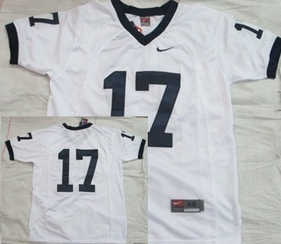 Penn State Nittany Lions #17 White Jersey Penn State Nittany Lions #17 White Jersey