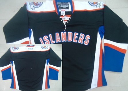 New York Islanders Blank Black Third Jersey New York Islanders Blank Black Third Jersey