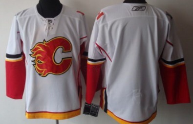 Calgary Flames Blank White Jersey Calgary Flames Blank White Jersey