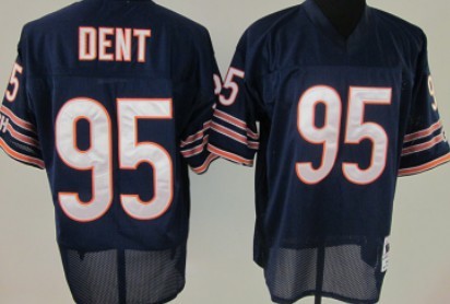 Chicago Bears #95 Richard Dent Blue Throwback Jersey Chicago Bears #95 Richard Dent Blue Throwback Jersey