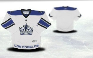 Los Angeles Kings Youth Customized White Jersey
