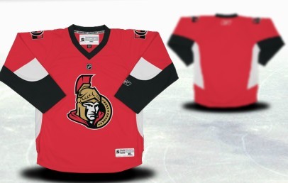 Ottawa Senators Youth Customized Red Jersey