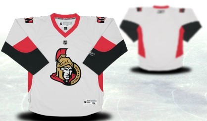 Ottawa Senators Youth Customized White Jersey