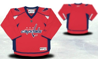 Washington Capitals Youth Customized Red Jersey Washington Capitals Youth Customized Red Jersey