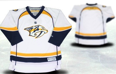 Nashville Predators Youth Customized 2012 White Jersey