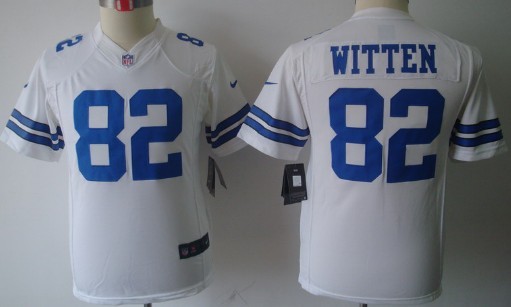 Nike Dallas Cowboys #82 Jason Witten White Limited Kids Jersey Nike Dallas Cowboys #82 Jason Witten White Limited Kids Jersey