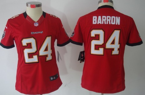 Nike Tampa Bay Buccaneers #24 Mark Barron Red Limited Womens Jersey Nike Tampa Bay Buccaneers #24 Mark Barron Red Limited Womens Jersey