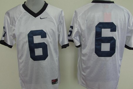 Penn State Nittany Lions #6 White Jersey Penn State Nittany Lions #6 White Jersey