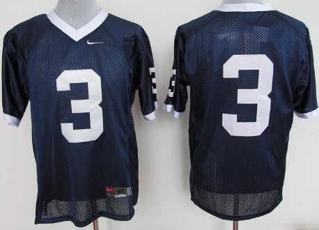 Penn State Nittany Lions #3 Navy Blue Jersey Penn State Nittany Lions #3 Navy Blue Jersey