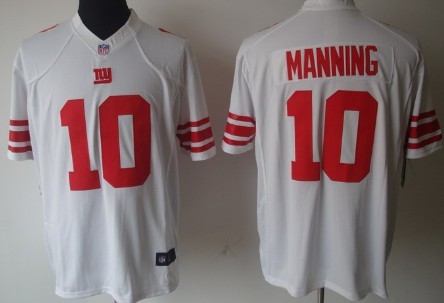Nike New York Giants #10 Eli Manning White Limited Jersey Nike New York Giants #10 Eli Manning White Limited Jersey