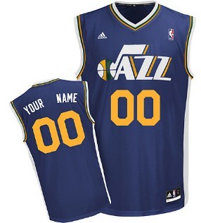 Youth  Utah Jazz Customized Blue Jersey 