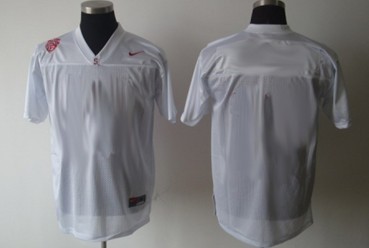 Men's Standford Cardinals Customized White Jersey 