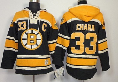 Old Time Hockey Boston Bruins #33 Zdeno Chara Black Hoodie Old Time Hockey Boston Bruins #33 Zdeno Chara Black Hoodie