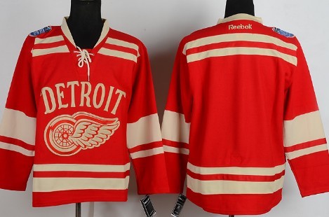 Detroit Red Wings Blank 2014 Winter Classic Red Jersey Detroit Red Wings Blank 2014 Winter Classic Red Jersey