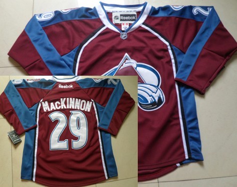 Colorado Avalanche #29 Nathan MacKinnon Red Jersey Colorado Avalanche #29 Nathan MacKinnon Red Jersey