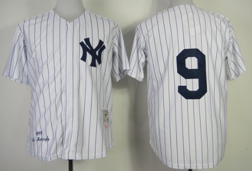 New York Yankees #9 Roger Maris 1961 White Throwback Jersey New York Yankees #9 Roger Maris 1961 White Throwback Jersey