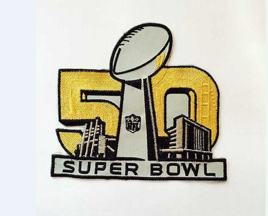 2016 SUPER BOWL 50TH Patch