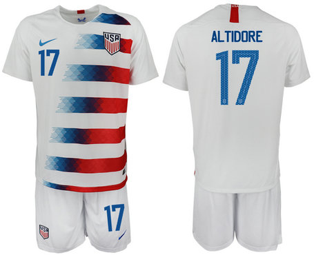 2018-19 USA 17 ALTIDORE Home Soccer Jersey