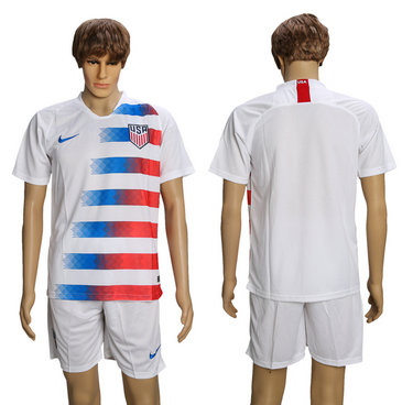 2018-19 USA Home Soccer Jersey