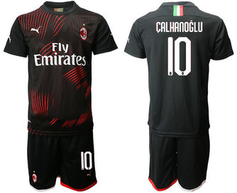 2019-20 AC Milan 10 CALHANOGLU Third Away Soccer Jersey 2019-20 AC Milan 10 CALHANOGLU Third Away Soccer Jersey