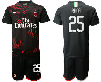 2019-20 AC Milan 25 REINA Third Away Soccer Jersey