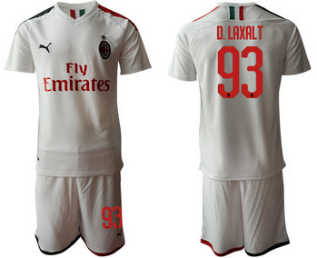2019-20 AC Milan 93 D. LAXALT Away Soccer Jersey