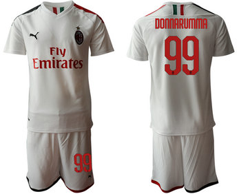 2019-20 AC Milan 99 DONNARUMMA Away Soccer Jersey