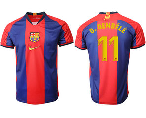 2019-20 Barcelona 11 O. DEMBELE Home Thailand Soccer Jersey