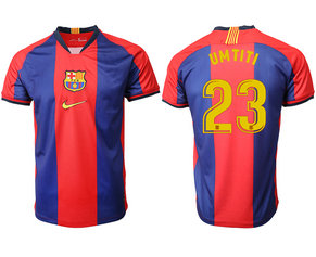 2019-20 Barcelona 23 UMTITI Home Thailand Soccer Jersey 2019-20 Barcelona 23 UMTITI Home Thailand Soccer Jersey
