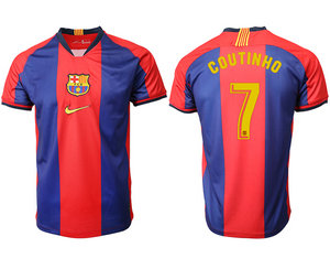 2019-20 Barcelona 7 COUTINHO Home Thailand Soccer Jersey