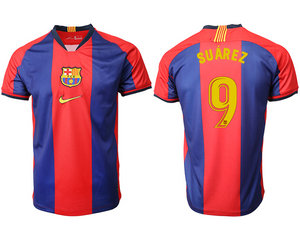 2019-20 Barcelona 9 SUAREZ Home Thailand Soccer Jersey