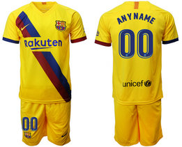 2019-20 Barcelona Customized Away Soccer Jersey