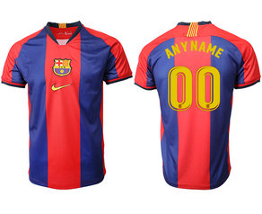 2019-20 Barcelona Customized Home Thailand Soccer Jersey
