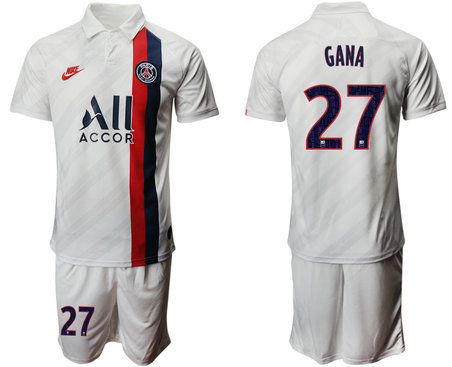 2019-20 Paris Saint-Germain 27 GANA Third Away Soccer Jersey 2019-20 Paris Saint-Germain 27 GANA Third Away Soccer Jersey
