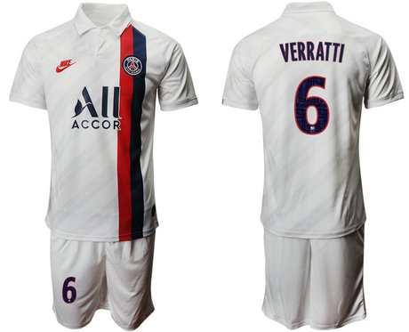 2019-20 Paris Saint-Germain 6 VERRATTI Third Away Soccer Jersey 2019-20 Paris Saint-Germain 6 VERRATTI Third Away Soccer Jersey
