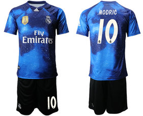 2019-20 Real Madrid 10 MODRIC Away Soccer Jersey