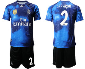 2019-20 Real Madrid 2 CARVAGAL Away Soccer Jersey 2019-20 Real Madrid 2 CARVAGAL Away Soccer Jersey