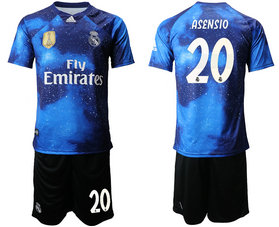 2019-20 Real Madrid 20 ASENSIO Away Soccer Jersey