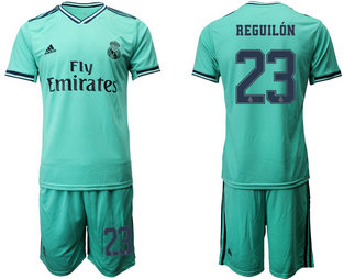 2019-20 Real Madrid 23 REGUILON Third Away Soccer Jersey