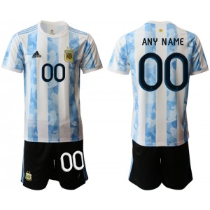 2020-21 Argentina Customized Home Soccer Men Jersey