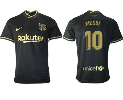 2020-21 Barcelona 10 MESSI Away Thailand Soccer Jersey