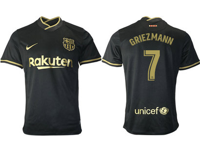 2020-21 Barcelona 7 GRIEZMANN Away Thailand Soccer Jersey